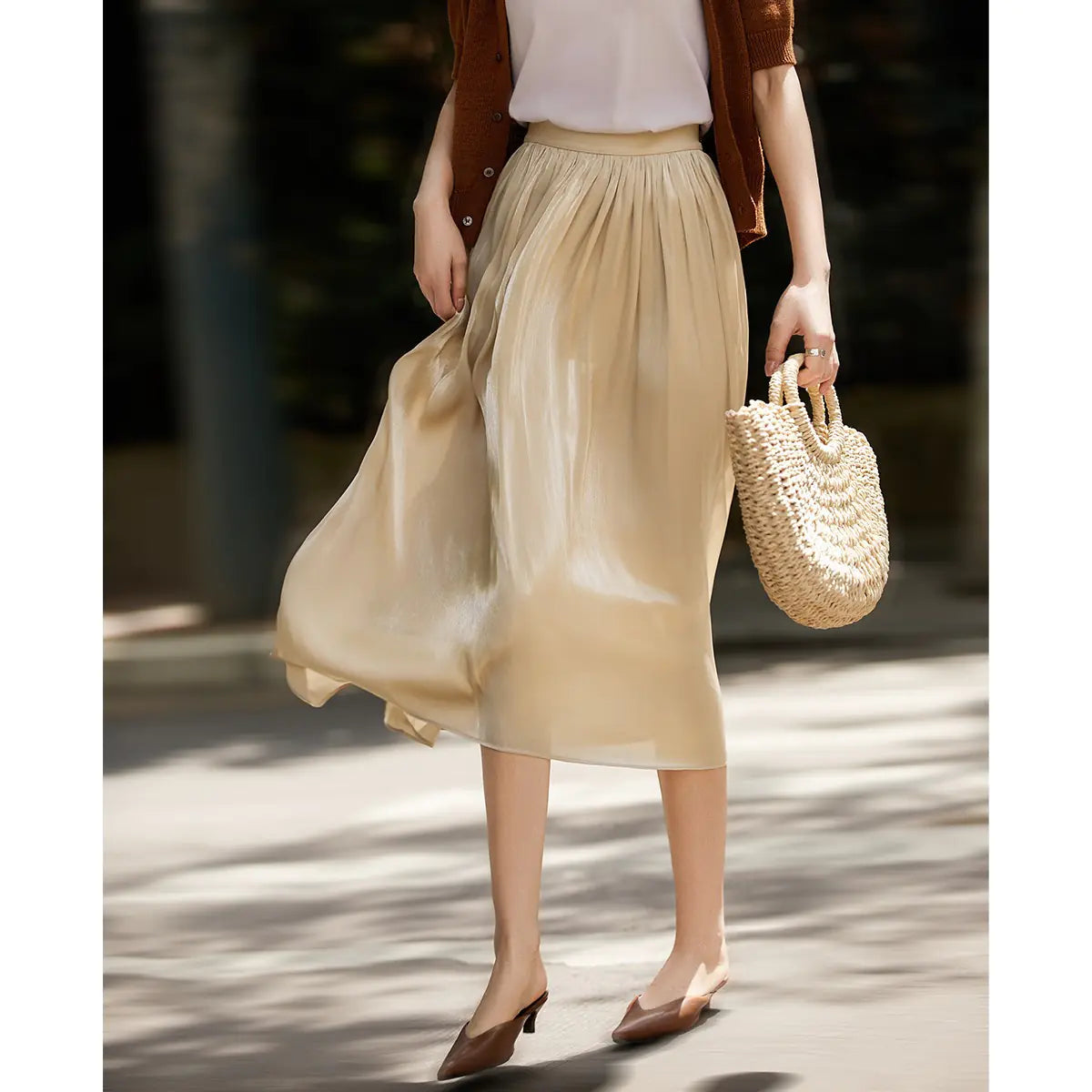 Women's Drape Skirts for Spring Beach and Events