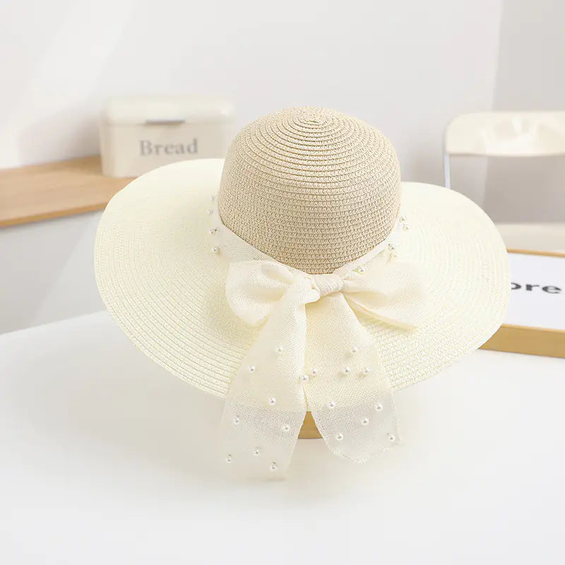 Breathable Straw Hat for Women's Sun Protection