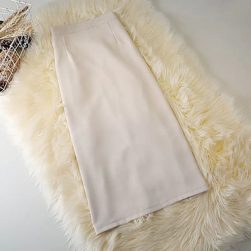 Vintage High-Waisted Summer Skirt for Women