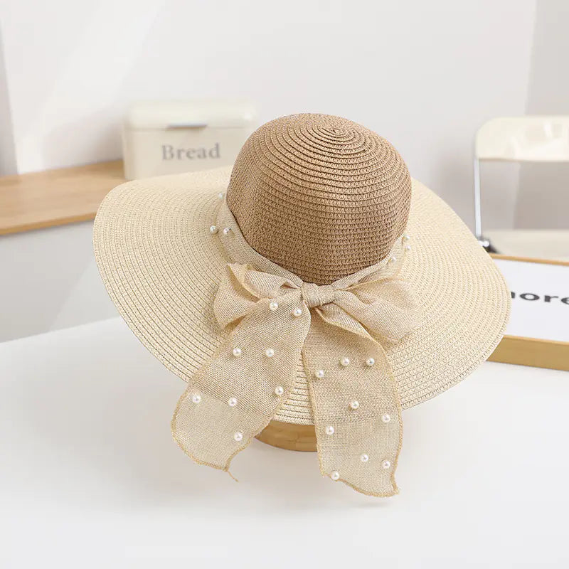 Breathable Straw Hat for Women's Sun Protection