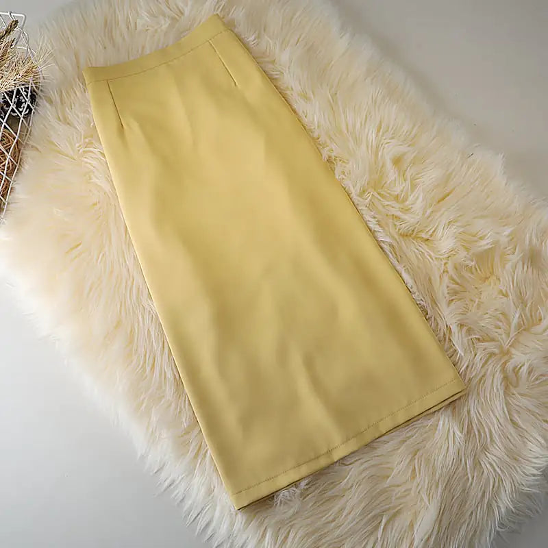 Vintage High-Waisted Summer Skirt for Women