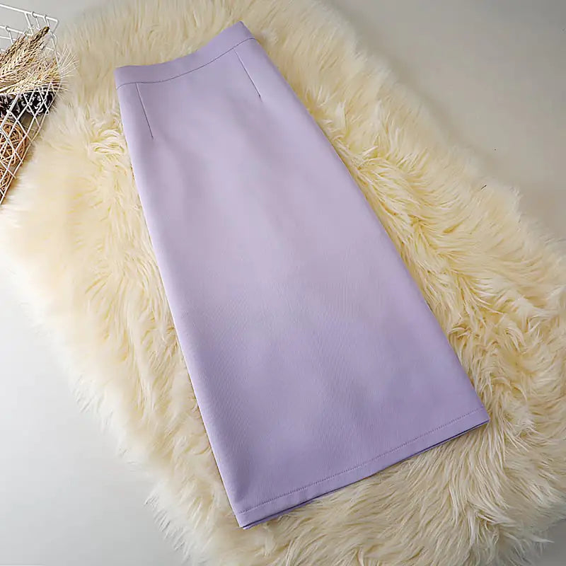 Vintage High-Waisted Summer Skirt for Women