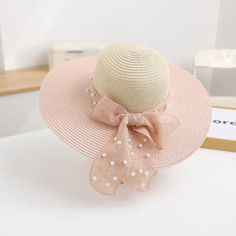 Breathable Straw Hat for Women's Sun Protection