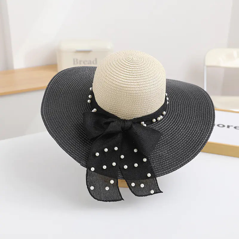 Breathable Straw Hat for Women's Sun Protection