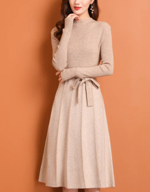 Long Women's Sweater Skirt Inner Wear Dress