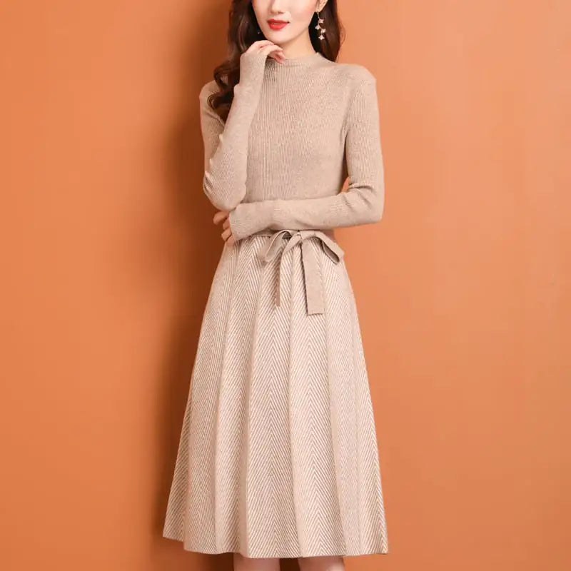 Long Women's Sweater Skirt Inner Wear Dress