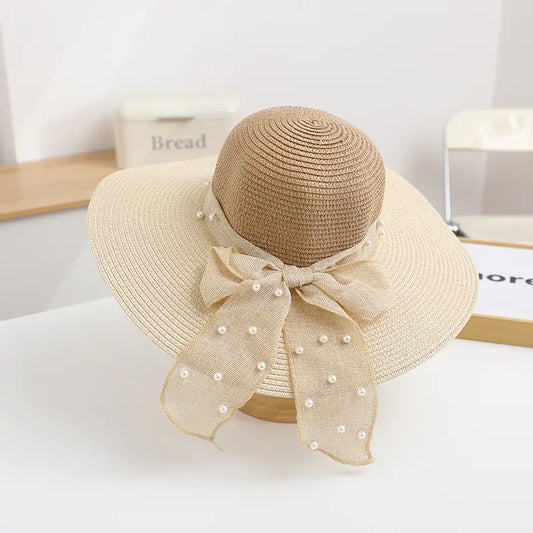 Breathable Straw Hat for Women's Sun Protection