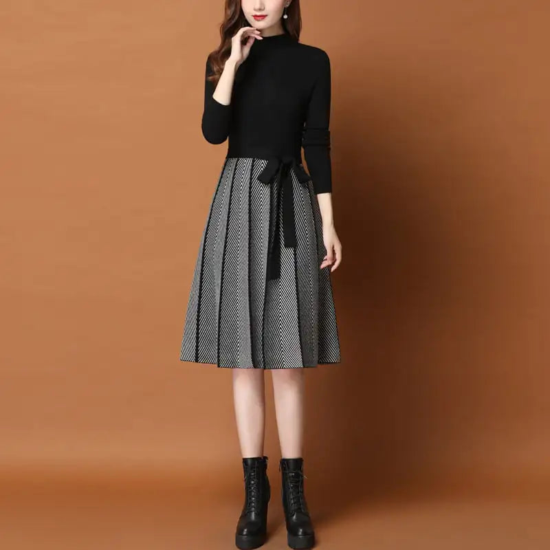 Long Women's Sweater Skirt Inner Wear Dress