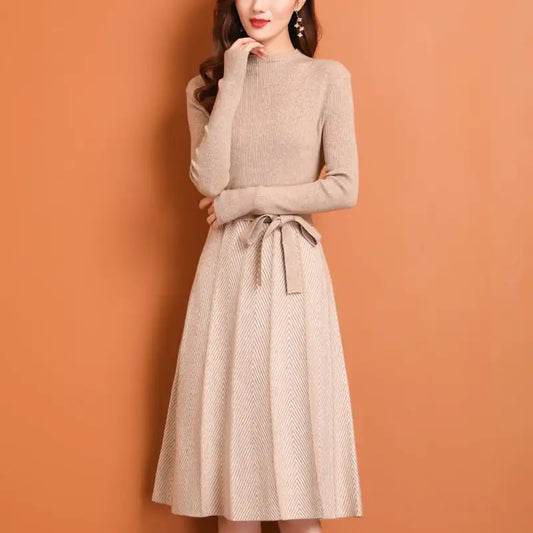 Long Women's Sweater Skirt Inner Wear Dress