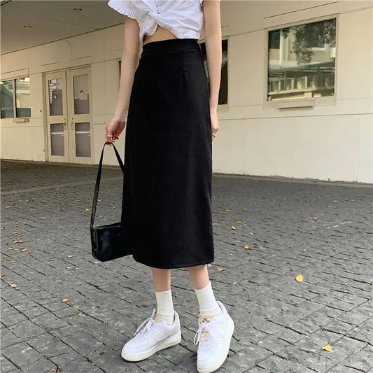 "Summer High Waist Skirt for Hong Kong Style Fashion"